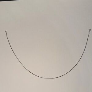 19.5” Elegant Silver Necklace